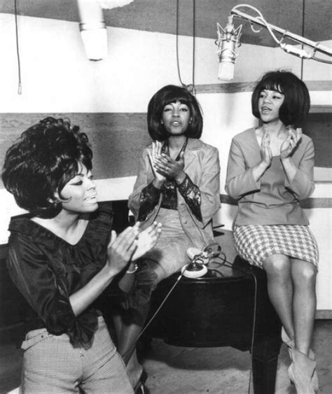 The Supremes With Two Neumann U67s At Motown Studio Circa 1964 65