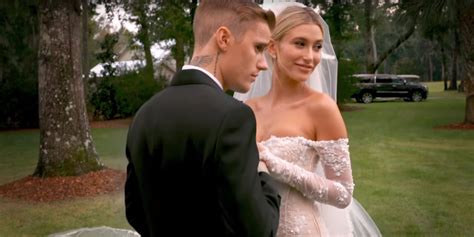 Justin Bieber And Wife Justin And Hailey Bieber Pictured Last Year