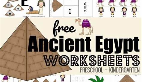 Free Printable Ancient Egypt Worksheets | Ancient egypt lessons, Egypt