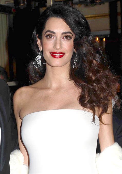 All About Amal Clooneys Bombshell Waves Straight From Her Stylist