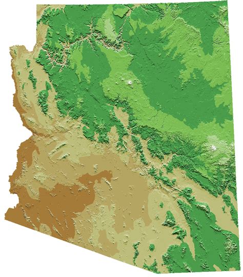 Maps Of Arizona Arizona Geographic Alliance