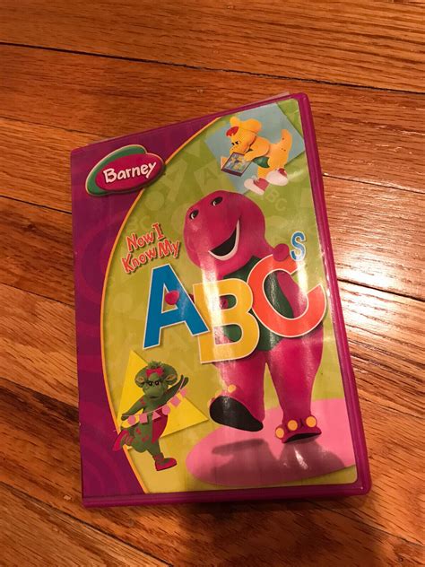 Barney Now I Know My Abcs Dvd Ebay