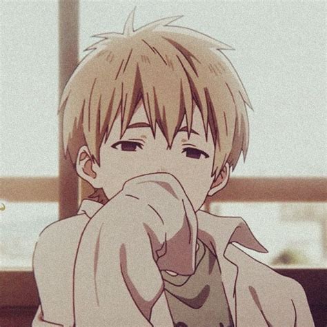 Blushing Cute Aesthetic Anime Boy Pfp Anime Hd Wallpaper