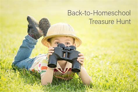 Back To Homeschool Treasure Hunt Nancy Manos