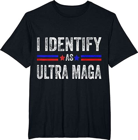 Shop I Identify As Ultra Maga Support The Great Maga King 2024 T Shirts