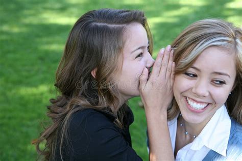 Girls Telling Secrets Royalty Free Stock Photography Image 1726677