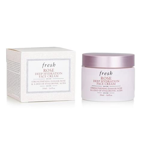 Fresh Rose Deep Hydration Face Cream Normal To Dry Skin Types Ml