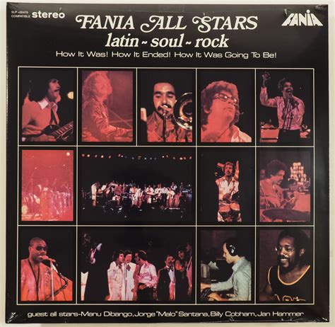 Fania All Stars Latin Soul Rock Live At Yankee Stadium 82473