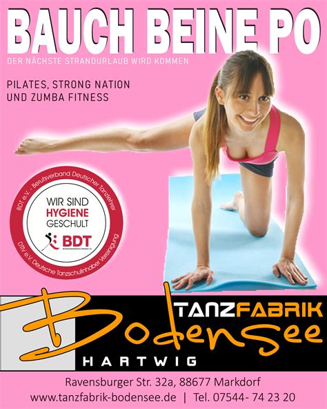 Bauch Beine Po Tanzfabrik Bodensee