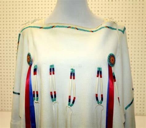 Nice Medium 2 Pc Handicrafted Beaded Buckskin Kiowa Native American