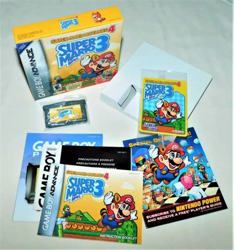 Super Mario Advance 4 Super Mario Bros 3 Nintendo Gameboy Advance Mint