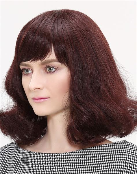 58 Top Pictures Auburn Hair Wig Keewig Fashion Synthetic Lace Front