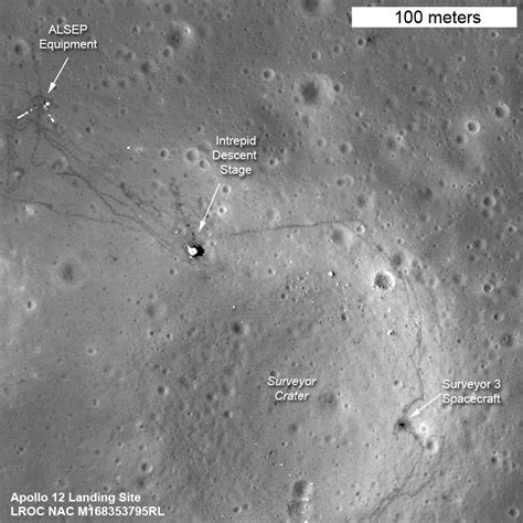 Pinpoint Landing On The Ocean Of Storms Lunar Reconnaissance Orbiter