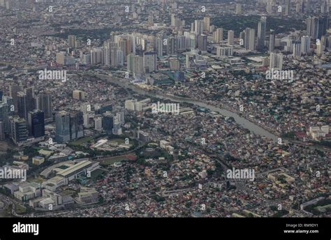 Manila Philippines Dec 4 2018 Aerial View Of Manila City With