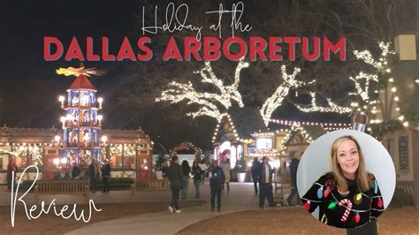 Dallas Arboretum Christmas Lights 2021 My Review Trista Tried