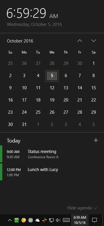 Windows 10 Tip See All Your Calendars At A Glance In Agenda View Zdnet