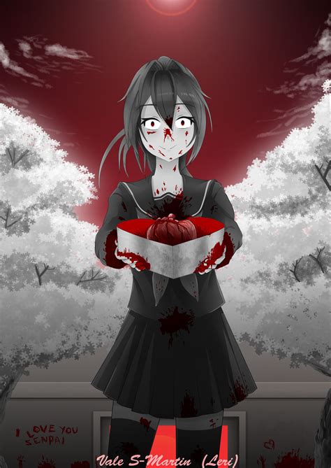 Happy Valentines Day Animes Yandere Personajes De Terror Y Yandere