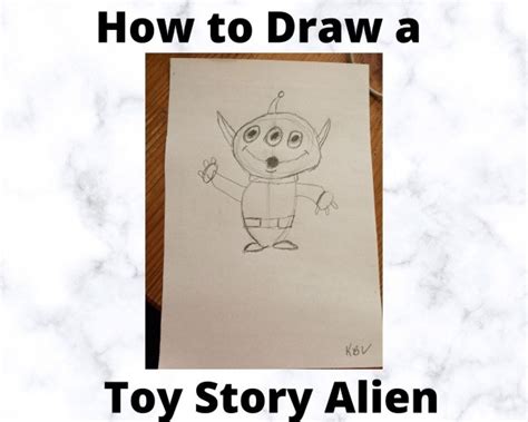 How To Draw A Toy Story Alien Disney Fun At Home