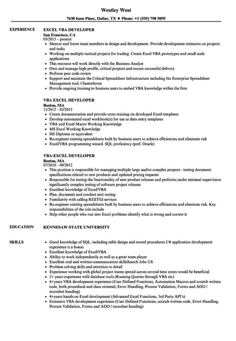 Resume Templates Excel 4 Templates Example Templates Example