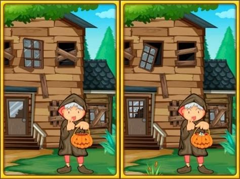Spot The Differences Halloween Game Play Online At Games