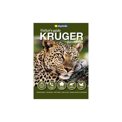 Visitors Guide To Kruger National Park Mapstudio