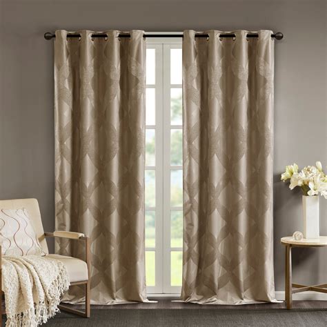 20 The Best Sunsmart Abel Ogee Knitted Jacquard Total Blackout Curtain