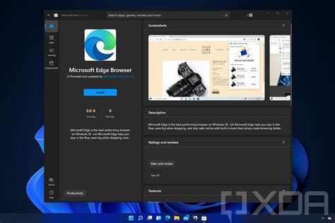 Браузер Microsoft Edge стал доступен в Microsoft Store на Windows 11