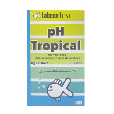 Labcon Teste De Ph Tropical 15ml Terra Zoo