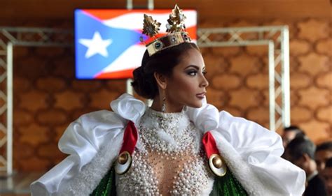Miss Universe Puerto Rico Luce Su Traje Típico