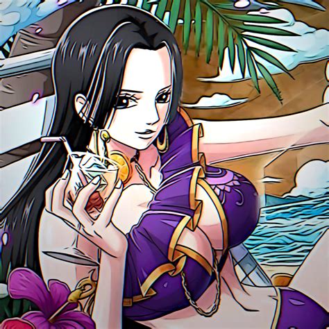 Boa Hancock Icon Fantasy Character Design Best Waifu Mang Icons