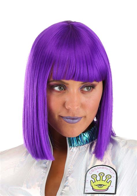 Cosmic Purple Adult Wig