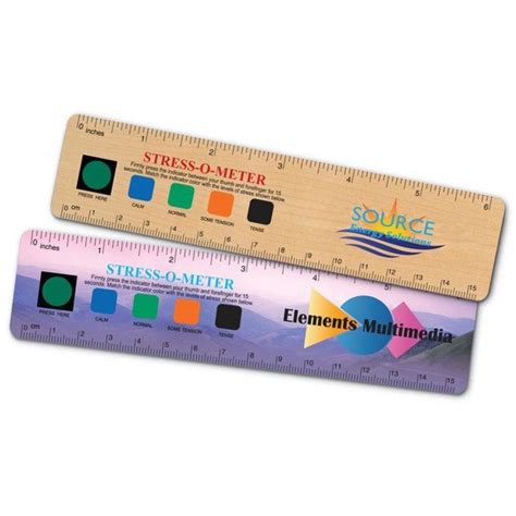 Stress O Meter Ruler 6 Health Promotions Now