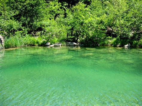Crystal Clear Green River Pool Free Stock Photo Public Domain Pictures