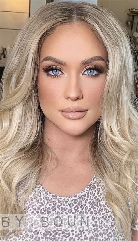 Pin By Sarah Forbes On Wedding In 2022 Blonde Hair Makeup Bridesmaid Makeup Blue Eyes Glam