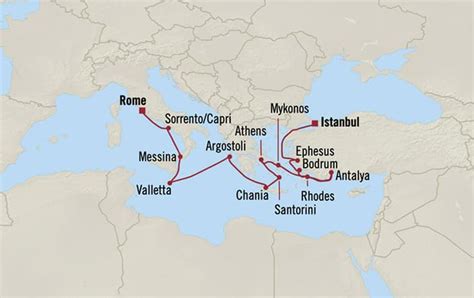 Oceania Cruises 14 Days From Rome Civitavecchia Italy To Istanbul