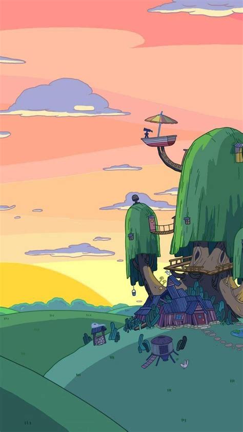 The Sun Setting On An Era Adventuretime Adventure Time Wallpaper