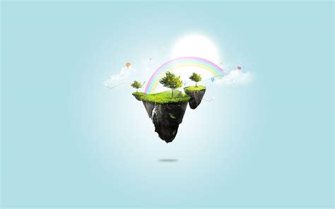 Floating Island Wallpapers Wallpaper Cave
