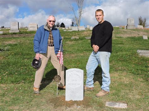 Tomb Of Civil War Veteran Receives New Grave Marker Randall L