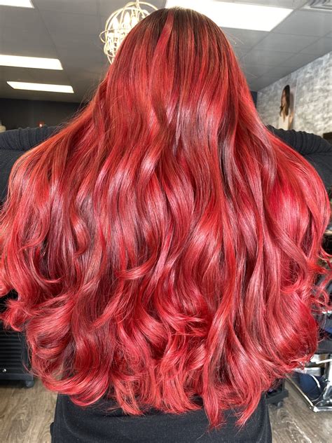Big Red In 2020 Hair Inspo Color Dyed Red Hair Cool Hair Color