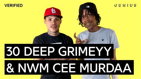 30 Deep Grimeyy And Nwm Cee Murdaa Nocap Official Lyrics And Meaning Verified Youtube
