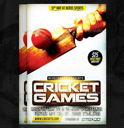 15 cricket flyer templates free premium psd vector eps downloads