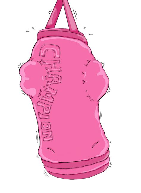 boxing bag surprise by mangoloon on deviantart