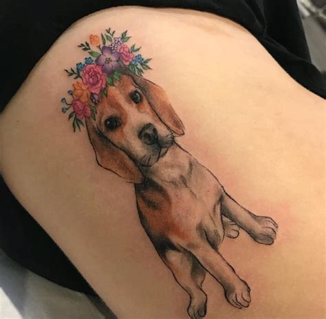 17 Beagle Tattoo Ideas Page 6 Of 6 Pettime