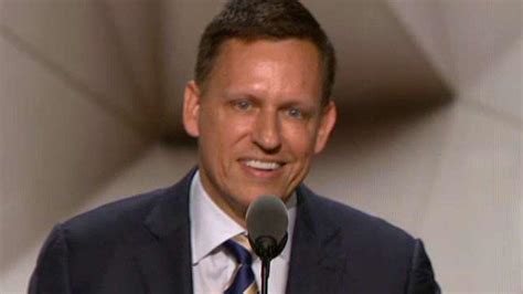 Gop Convention First Openly Gay Speaker Paypals Thiel Acknowledges