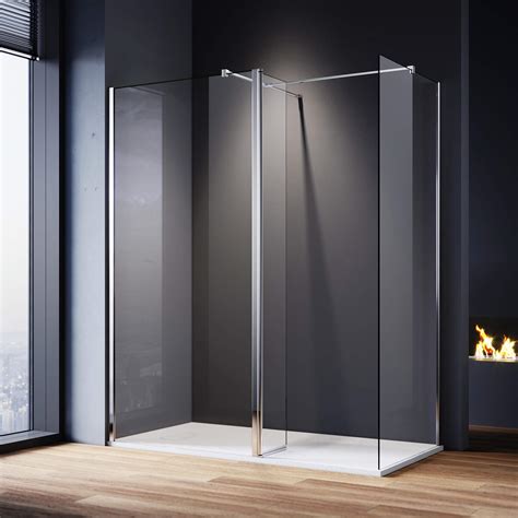 Buy Elegant Walk In Shower Screen Mm Easy Clean Glass Wet Room Screen