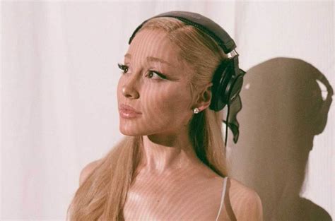 Studio Clip Shows Ariana Grande Recording ‘yes And