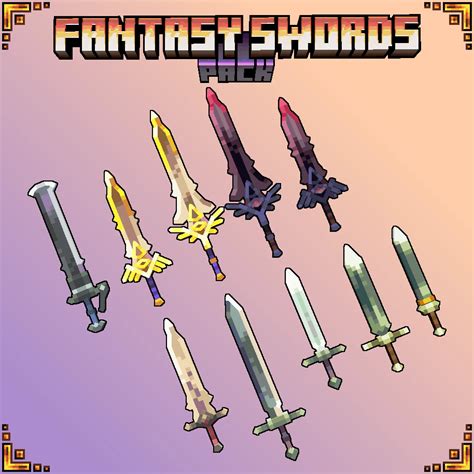 Fantasy Swords Pack Mcmodels