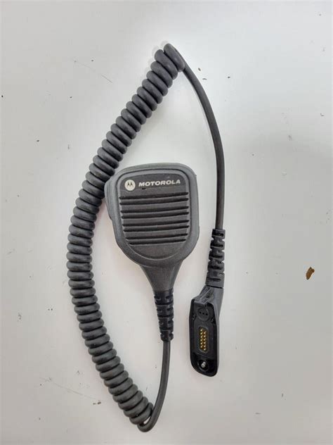 Oem Motorola Pmmn4050a Impres Remote Speaker Mic For Xpr7550 Xpr6550