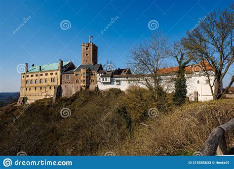 Wartburg Castle In Thuringia Germany Stock Image Image Of Forest