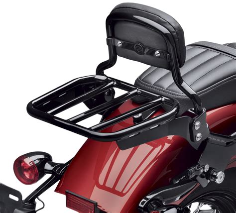 Motorradzubehör Sissy Bar Backrest Sport Luggage Rack For Harley